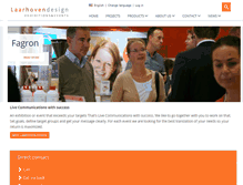 Tablet Screenshot of laarhovendesign.nl